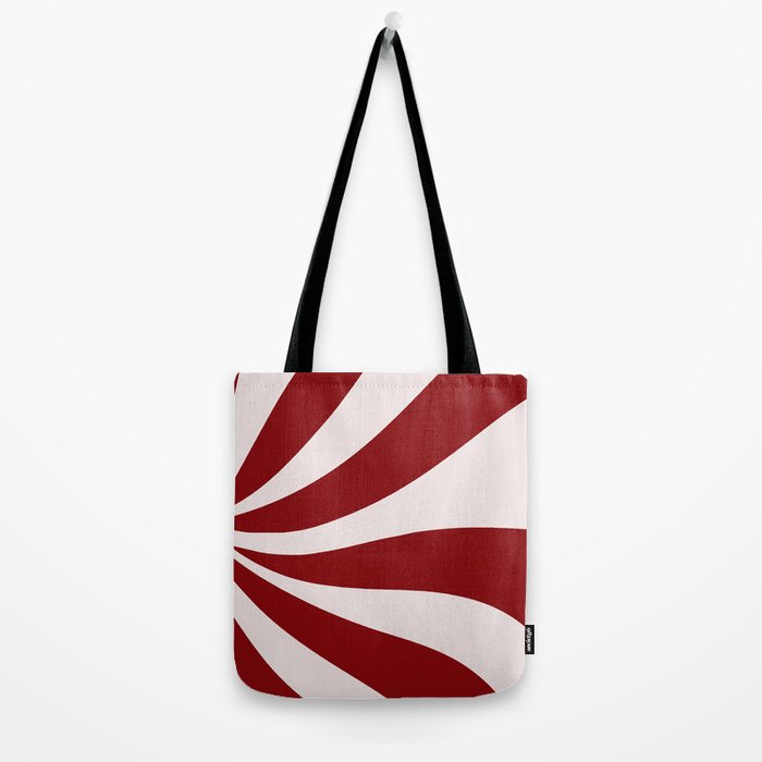 Peppermint Candy Flow Tote Bag Gallery Image 2