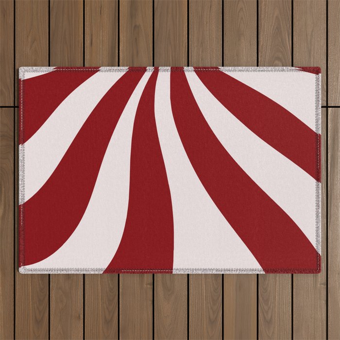 Peppermint Candy Flow Outdoor Rug Gallery Image 1
