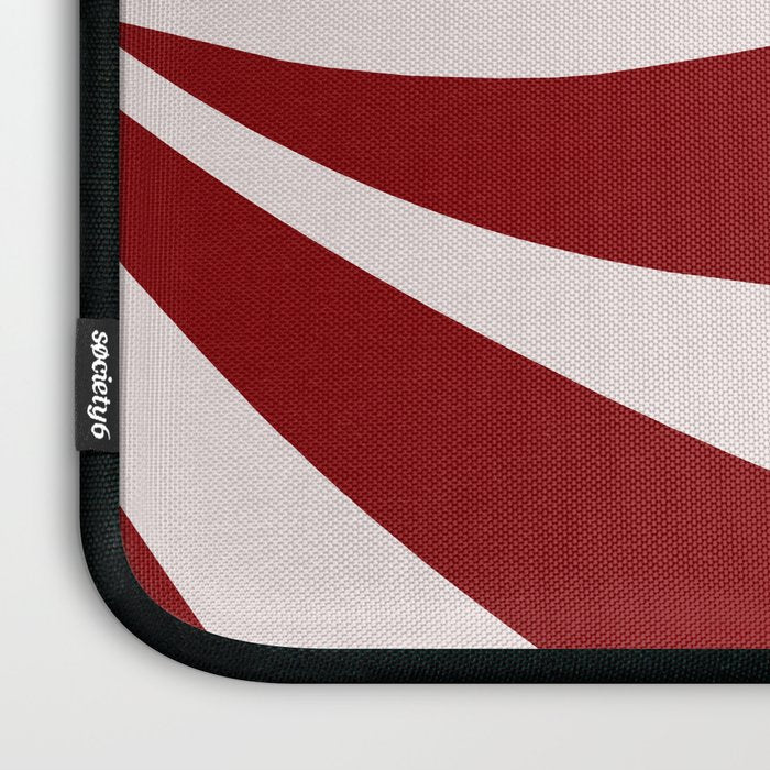 Peppermint Candy Flow Laptop Sleeve Gallery Image 3