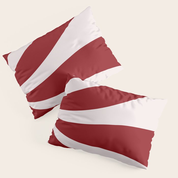 Peppermint Candy Flow Pillow Sham Gallery Image 3