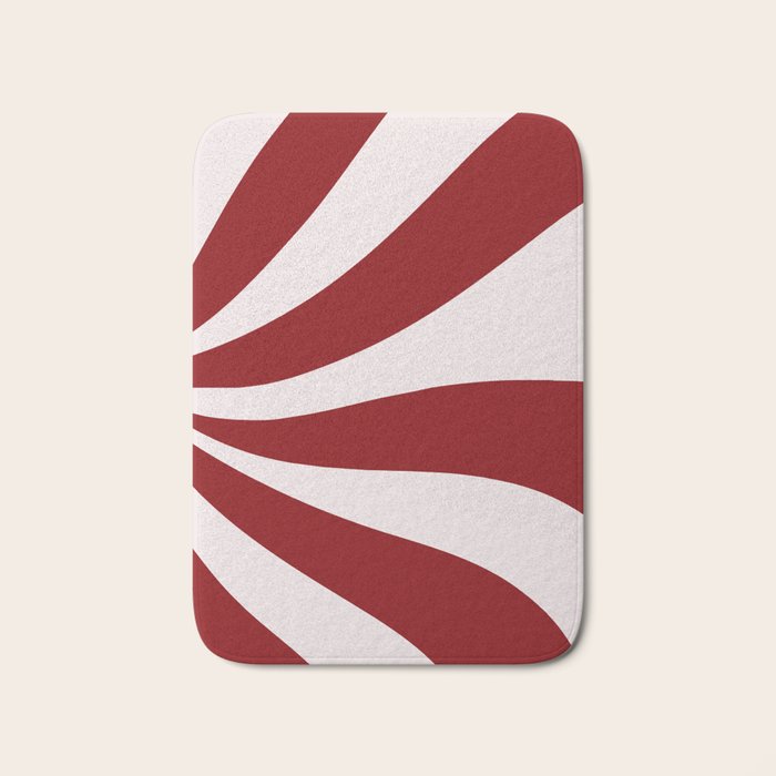 Peppermint Candy Flow Bath Mat Gallery Image 1