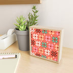 Winter Quilt Pattern no2 Mini Art Print Gallery Image 2