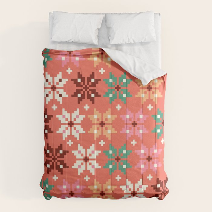 Winter Quilt Pattern no2 Comforter Gallery Image 6