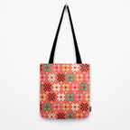 Winter Quilt Pattern no2 Tote Bag Gallery Image 2