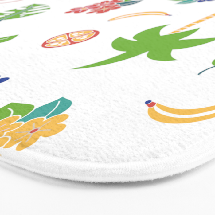 Tropical Monkey Island Bath Mat Gallery Image 3