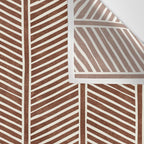 Organic Chevron on Brandywine Wall Tapestry Gallery Image 3