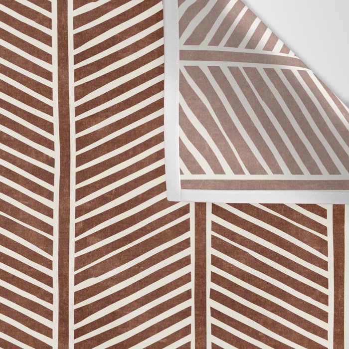 Organic Chevron on Brandywine Wall Tapestry Gallery Image 3