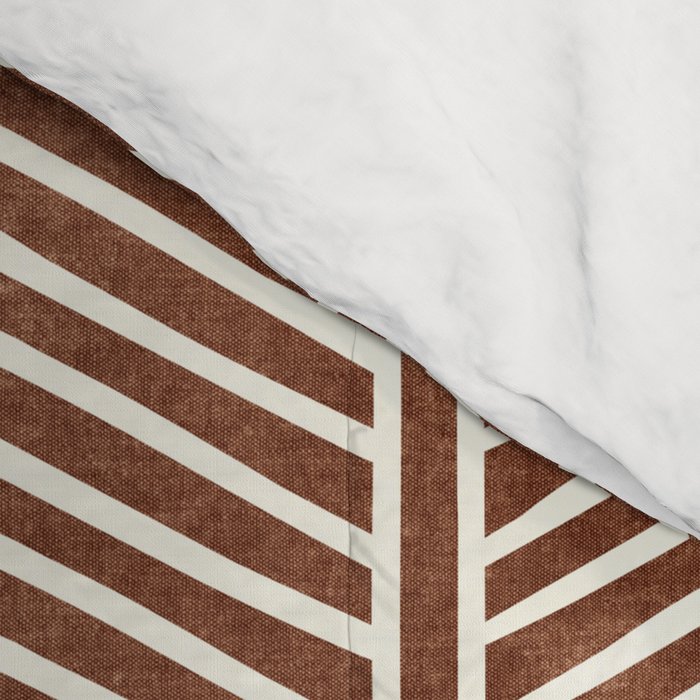Organic Chevron on Brandywine Comforter Gallery Image 4