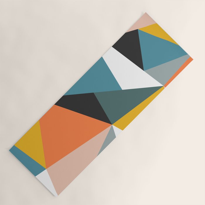 Modern Geometric 36 Yoga Mat Gallery Image 1