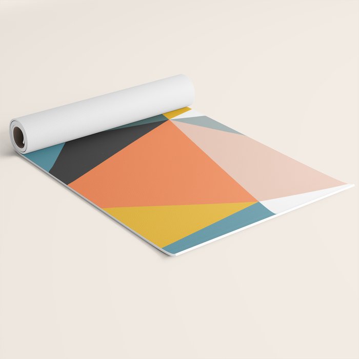 Modern Geometric 36 Yoga Mat Gallery Image 2