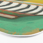 Striped Bowl with Pears Bath Mat Gallery Image 3