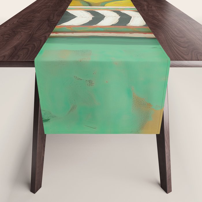 Striped Bowl with Pears Table Runner Gallery Image 1