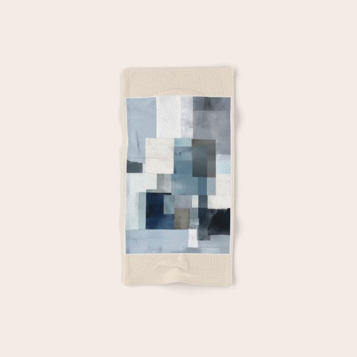 Soft Blue Forms II Bath Towel Gallery Image 1