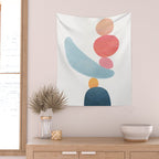 Balancing Stones 21 Wall Tapestry Gallery Image 2