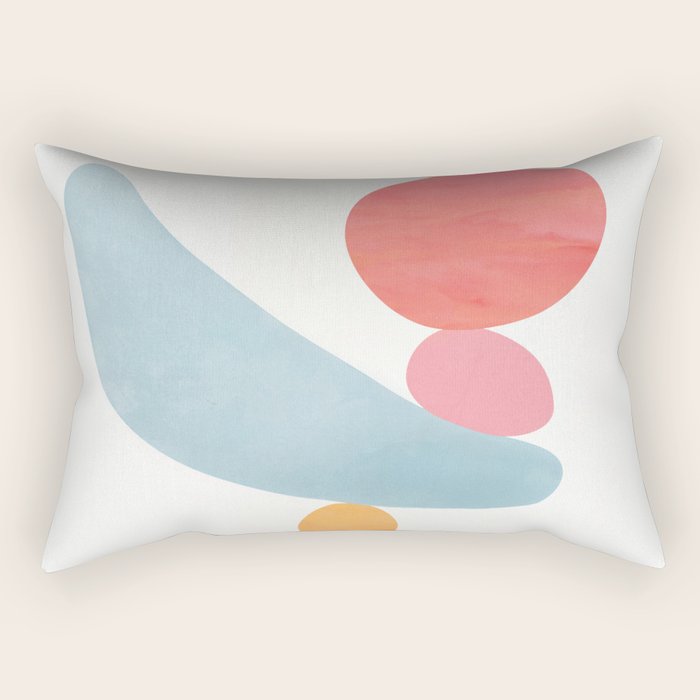 Balancing Stones 21 Rectangular Pillow Gallery Image 2