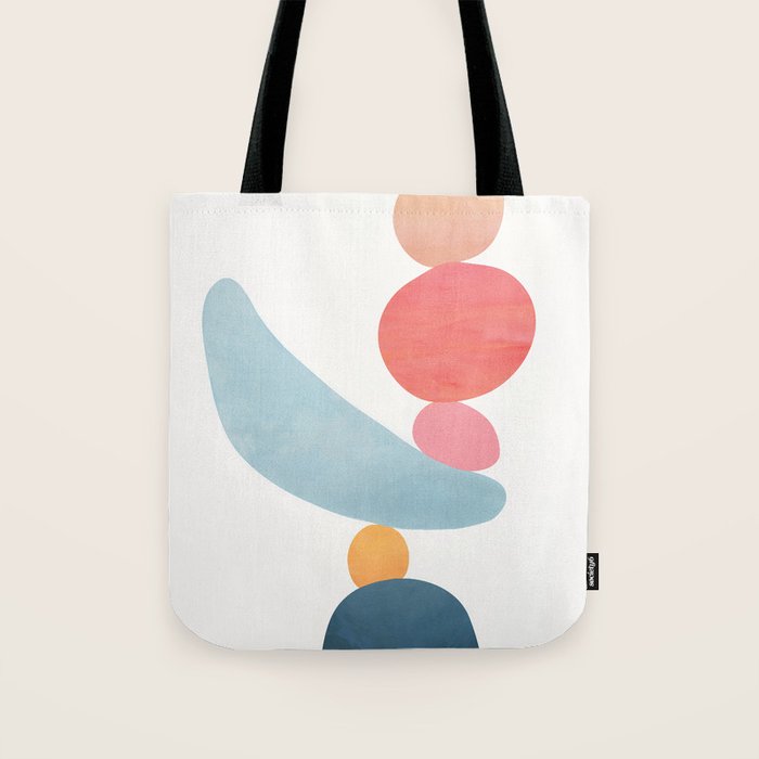 Balancing Stones 21 Tote Bag Gallery Image 1