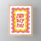 Monday-Run Mini Art Print Gallery Image 1