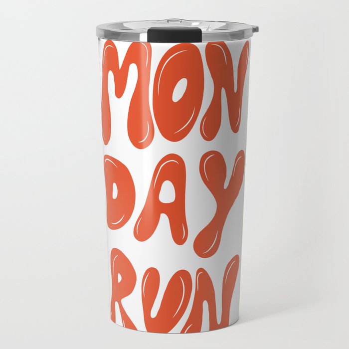 Monday-Run Travel Mug Gallery Image 1
