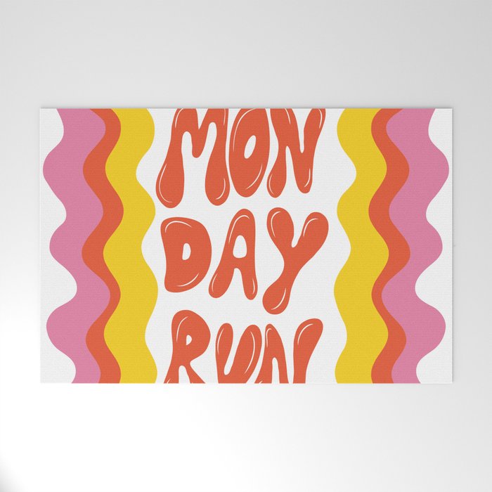 Monday-Run Welcome Mat Gallery Image 1