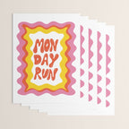 Monday-Run Wrapping Paper Gallery Image 3