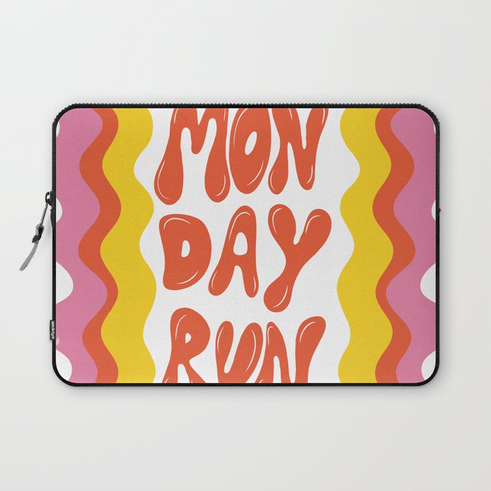 Monday-Run Laptop Sleeve Gallery Image 1