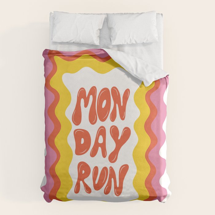 Monday-Run Duvet Cover Gallery Image 1