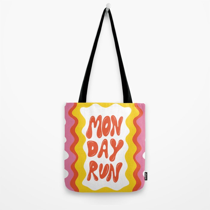 Monday-Run Tote Bag Gallery Image 2