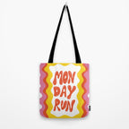 Monday-Run Tote Bag Gallery Image 2