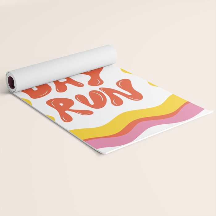 Monday-Run Yoga Mat Gallery Image 2