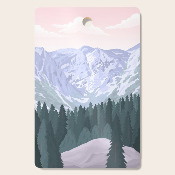 Kings Canyon National Park Cutting Board Gallery Image 1