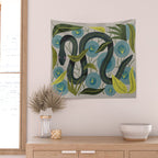 Floral Snake Wall Tapestry Gallery Image 2