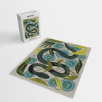 Floral Snake Jigsaw Puzzle Gallery Image 2