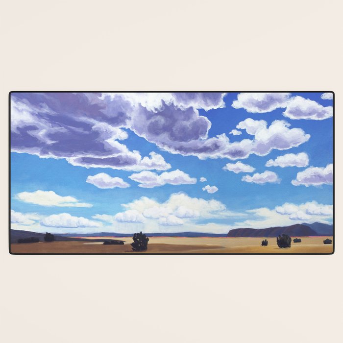 Desert Sky Landscape - Santa Fe to Altus Desk Mat Gallery Image 3