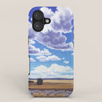 Desert Sky Landscape - Santa Fe to Altus iPhone Case Gallery Image 1