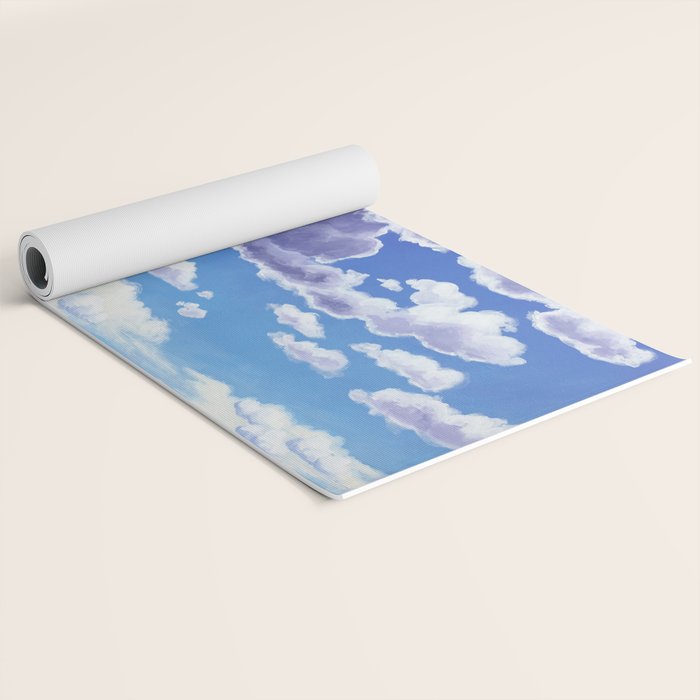 Desert Sky Landscape - Santa Fe to Altus Yoga Mat Gallery Image 2