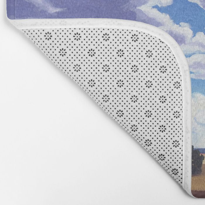 Desert Sky Landscape - Santa Fe to Altus Bath Mat Gallery Image 2