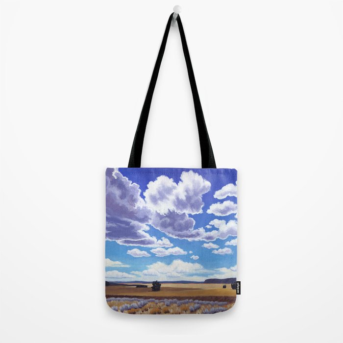 Desert Sky Landscape - Santa Fe to Altus Tote Bag Gallery Image 2