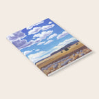 Desert Sky Landscape - Santa Fe to Altus Notebook Gallery Image 2