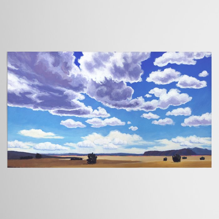 Desert Sky Landscape - Santa Fe to Altus Tablecloth Gallery Image 2