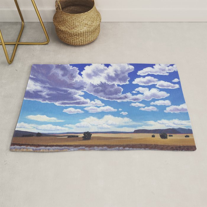 Desert Sky Landscape - Santa Fe to Altus Rug Gallery Image 1
