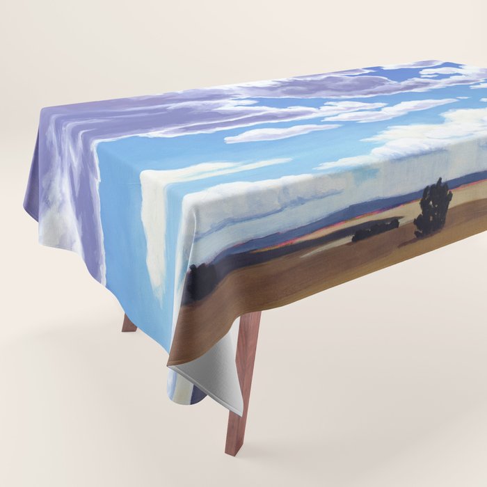 Desert Sky Landscape - Santa Fe to Altus Tablecloth Gallery Image 1
