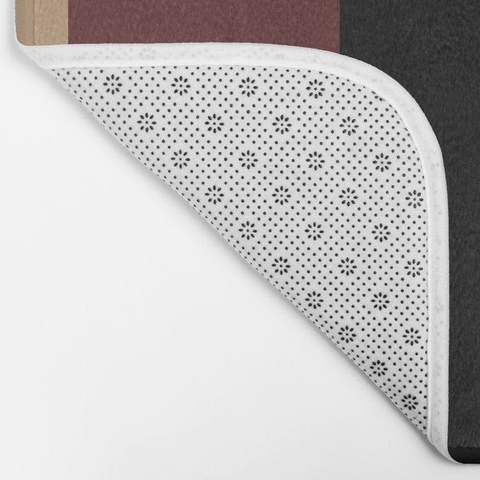Contemporary Color Block XII Bath Mat Gallery Image 2
