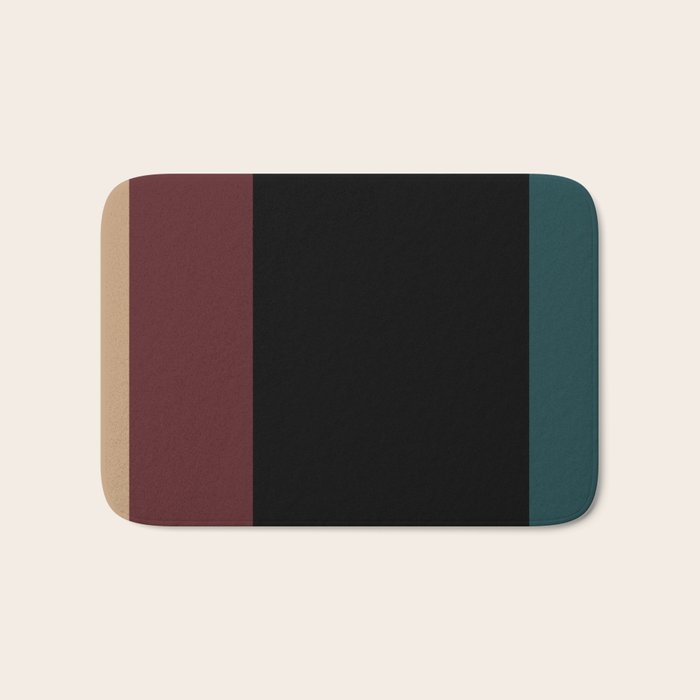 Contemporary Color Block XII Bath Mat Gallery Image 1