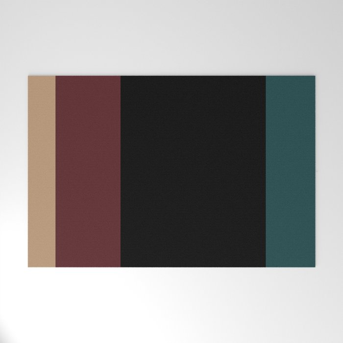 Contemporary Color Block XII Welcome Mat Gallery Image 1