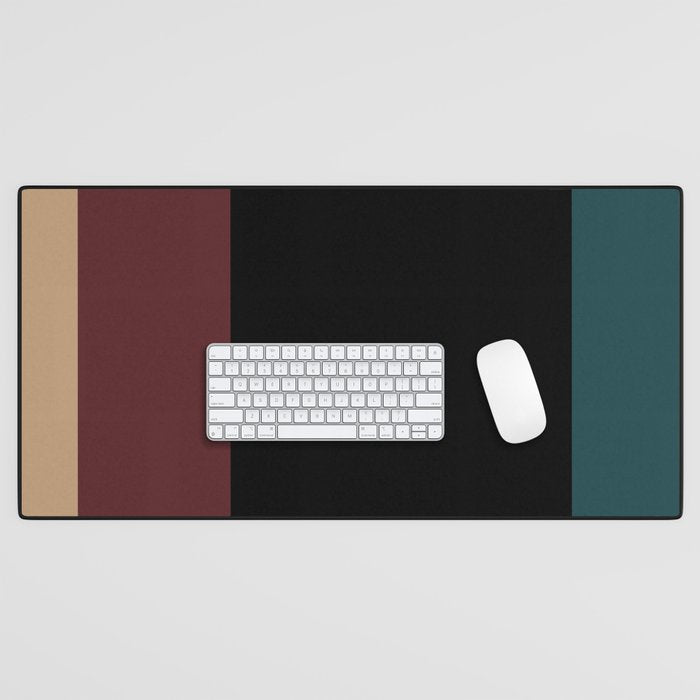 Contemporary Color Block XII Desk Mat Gallery Image 1