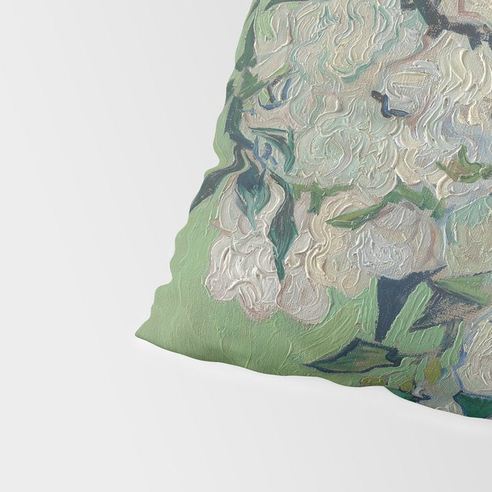 Vase with Pink Roses- Van Gogh Pillow Sham Gallery Image 4