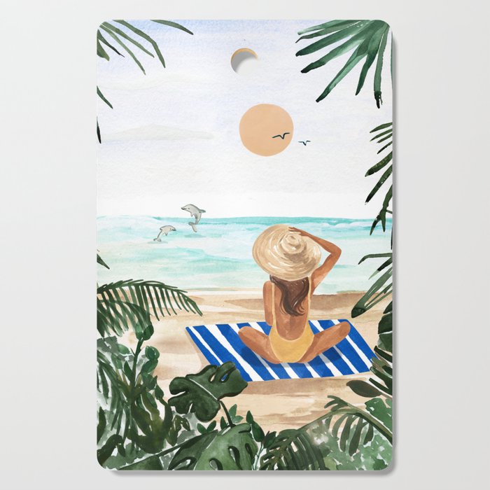 Beach Day Cutting Board Gallery Image 1