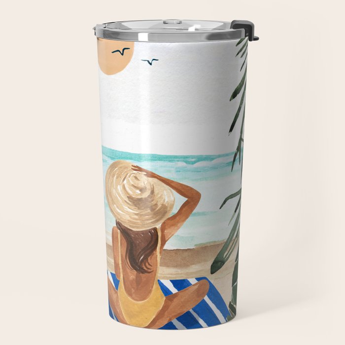 Beach Day Travel Mug Gallery Image 2