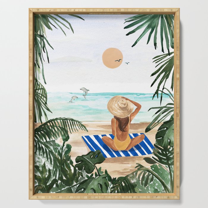 Beach Day Serving Tray Gallery Image 1
