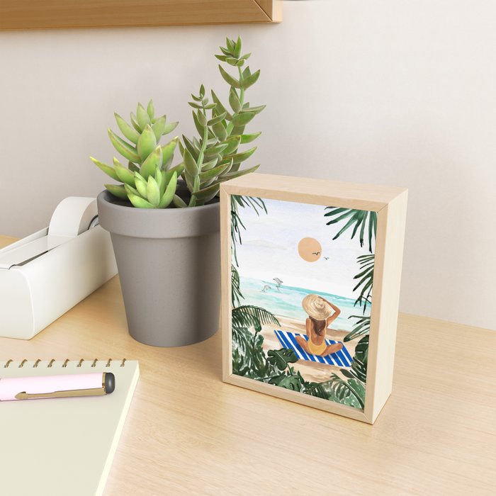 Beach Day Mini Art Print Gallery Image 2